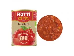 Polpa Pezzi Bio Mutti 400gr