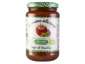 Sugo Pomodoro Basilico Bio Conserve Nonna 350gr