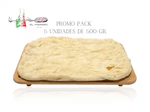 Base De Pizza Family - Promo 5 Unidades De 500 Gr.