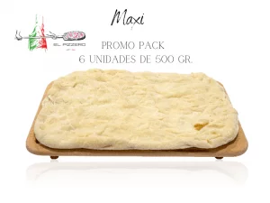 Base De Pizza Maxi  - Promo 6 Unidades  De 500 Gr.