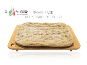 Base De Pizza Ovaladas Multicereales 10 Unidades De 250 Gr. - Hechas A Mano