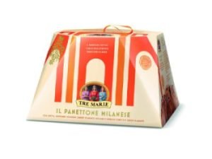Panettone Clasíco de Milán Tre Maríe de 1 Kg